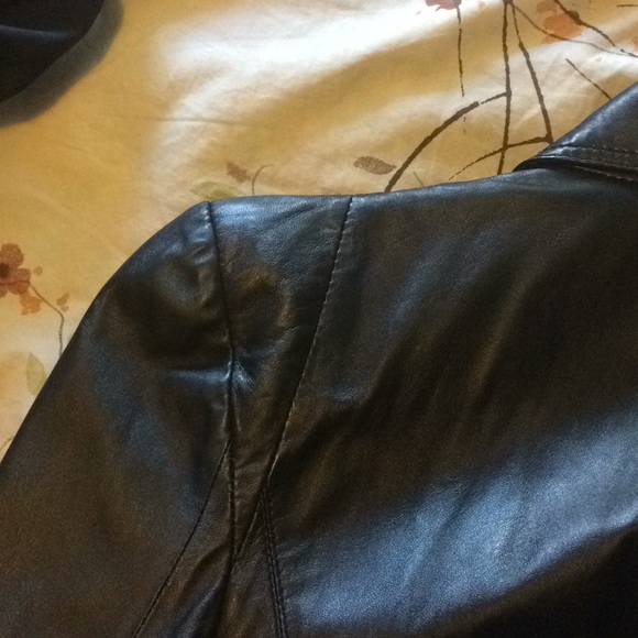 Ted Baker Leather jacket size 2 - Picture 11 of 11